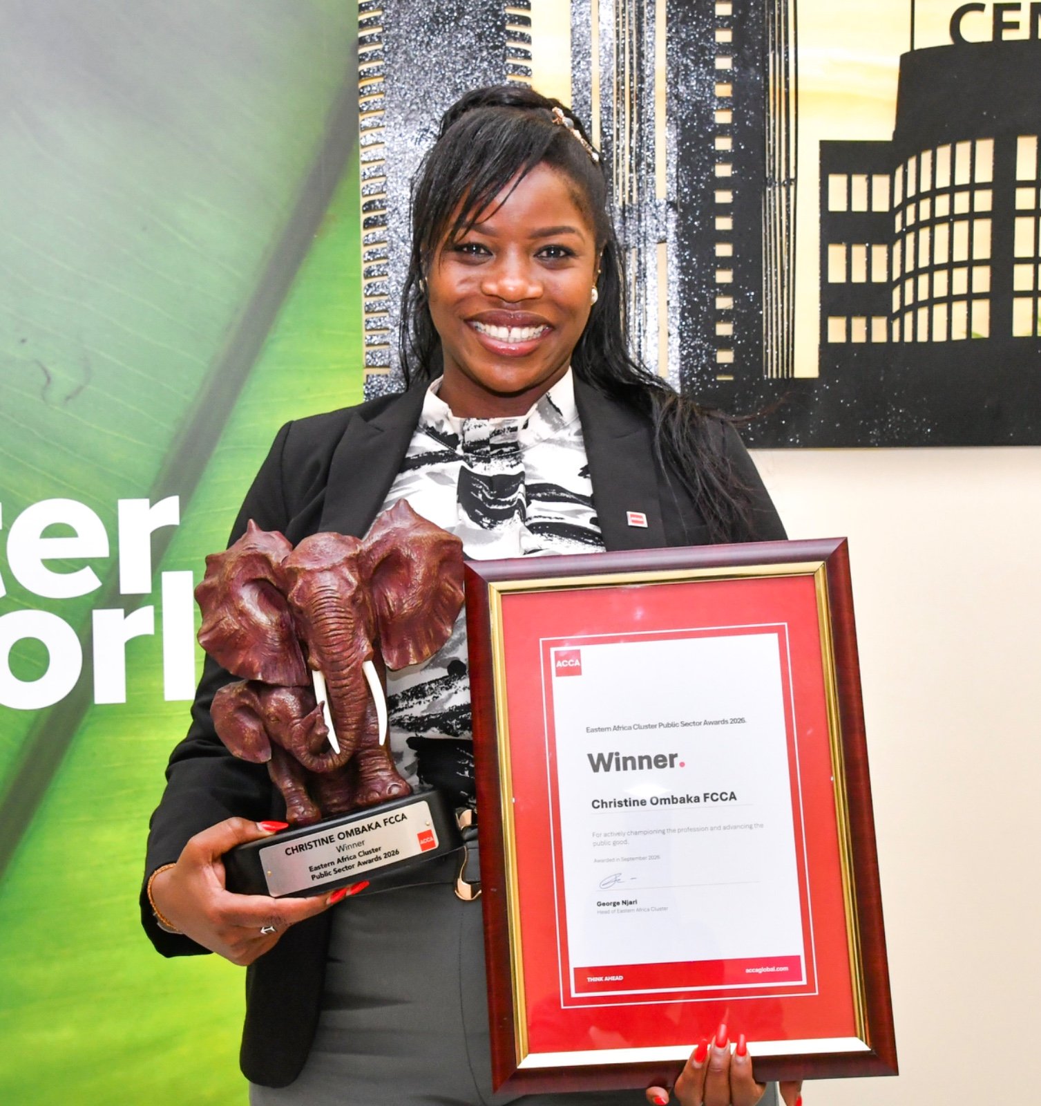 EACC investigator Christine Ombaka wins global anti-corruption award
